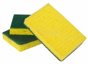 Picture of Scotch-Brite’s heavy duty scrub sponges